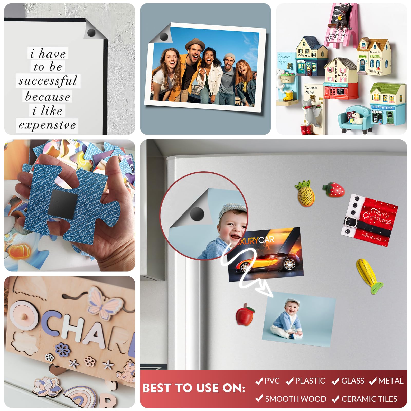 45 Calamite Cerchio Autoadesive 30 Mm - Per Frigo, Lavagne E Fai Da Te - Foto 7