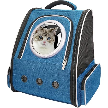 Amazon Freesoo ペットバッグ キャリーバッグ 猫 リュック ト宇宙船カプセル型 ペットキャリー ケース ペット用 宇宙船キャリー ペット鞄 通気性抜群 お出かけ用 マット付き Freesoo キャリー カート 通販