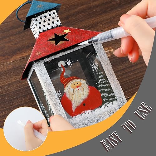 Miniatura 8 de BBTO Juego de 26 bolígrafos de pintura de retoque recargables, kit de reparación de pared rellenable para pintura interior para retoques de pintura