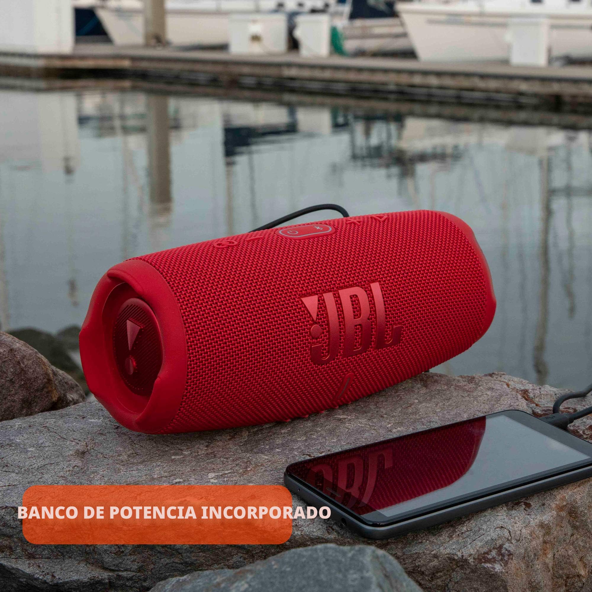 Amazon.com: JBL CHARGE 5 - Altavoz Bluetooth portátil con IP67