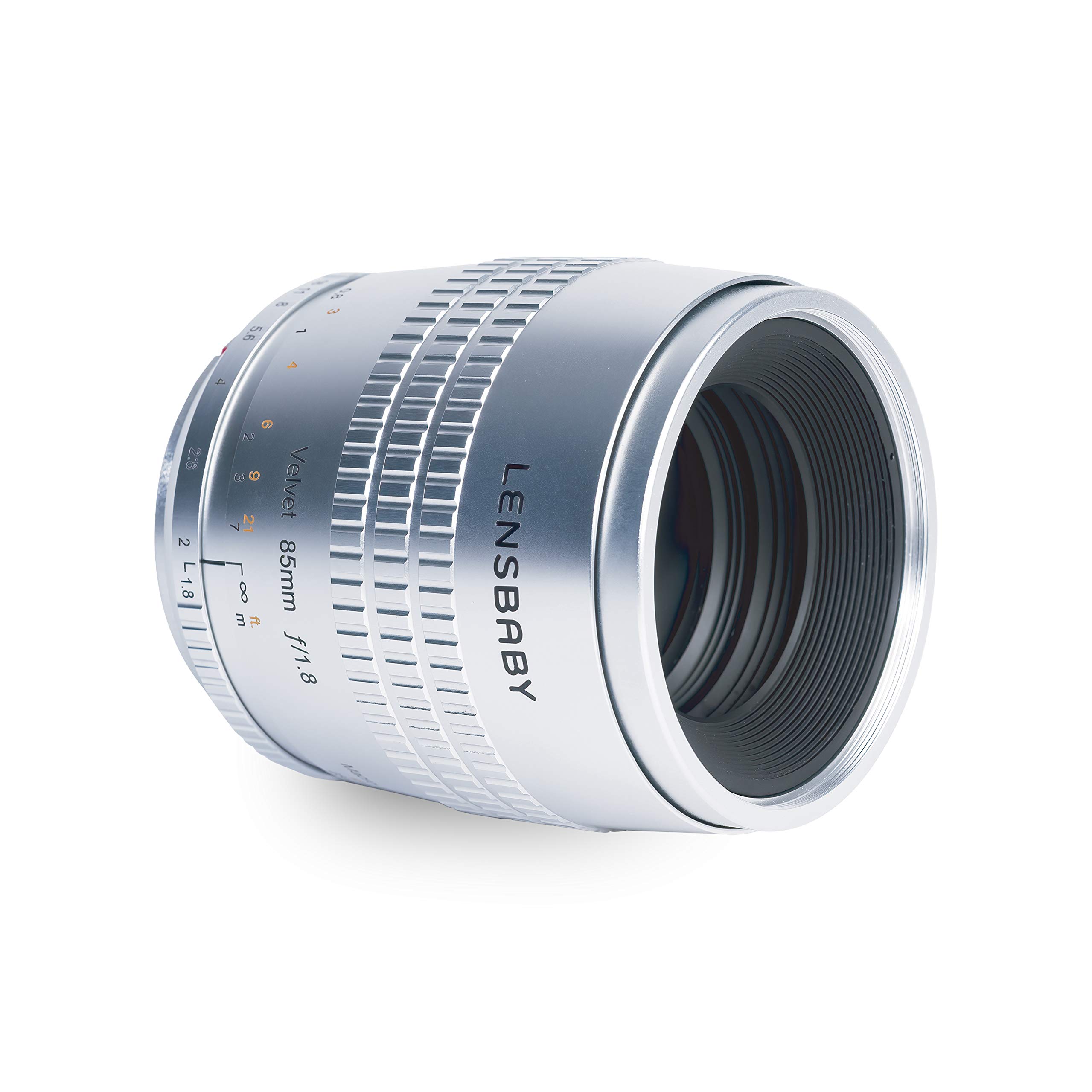 Amazon.com : Lensbaby Velvet 85 Compatible with EF Mount (Silver