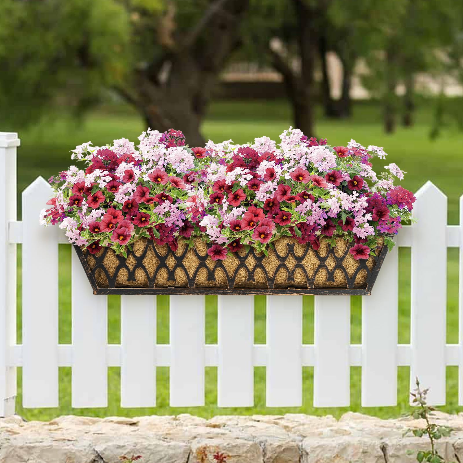 Window Boxes For Porch Railings Cheap Deck Railing Adjustable Planter