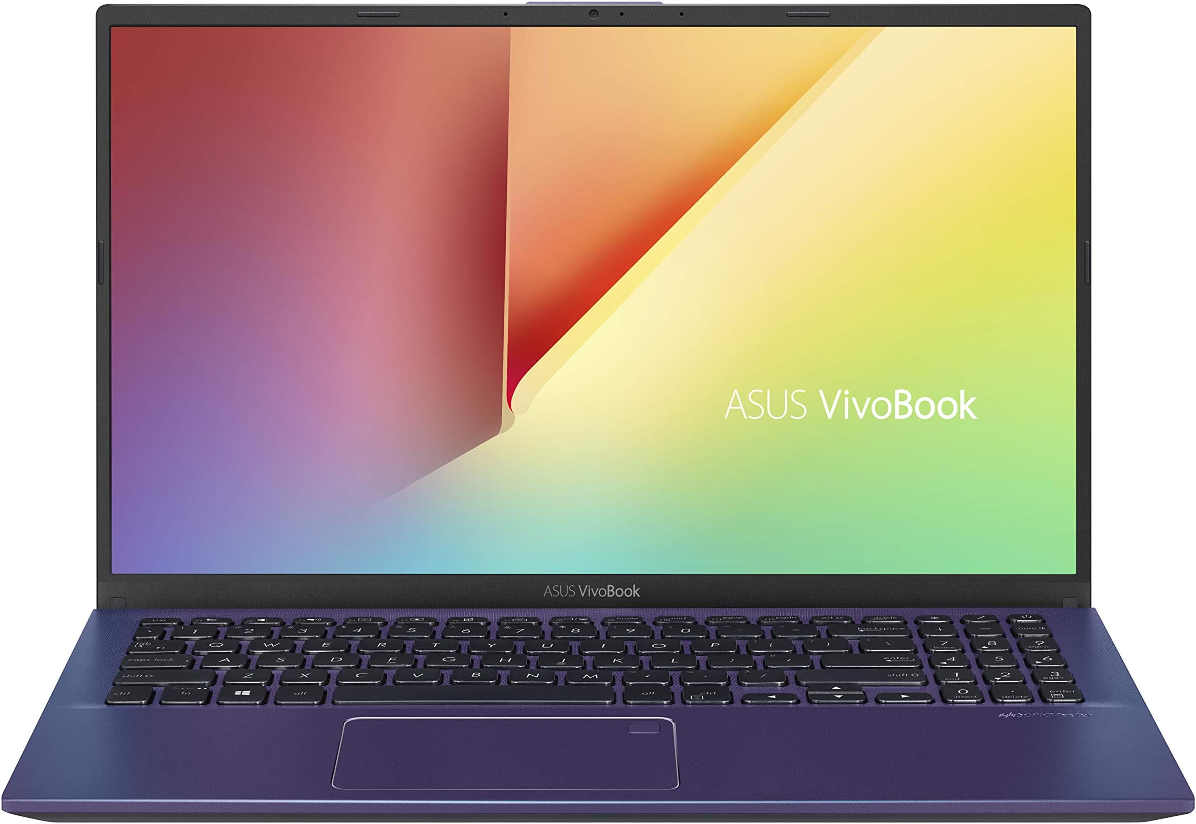 ASUS VivoBook 15 X512DA-EJ439T AMD Quad Core Ryzen 5-3500U 15.6-inch FHD Thin and Light Laptop (4GB RAM/256GB NVMe SSD/Windows 10/Integrated Graphics/FP Reader/Backlit KB/1.60 Kg), Peacock Blue