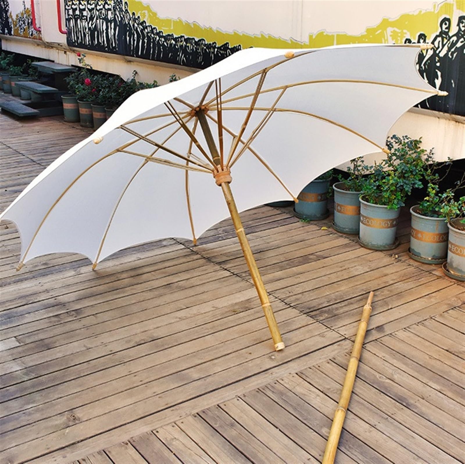 decorate wood patio umbrella WXLYJXUE Furniture Outdoor Patio Umbrella Shade Cloth Umbrella for Garden Without Base Outdoor Umbrella : Patio, Lawn & Garden Schuberth Expands Matte Colors color:Toxic Dart - Copper Man