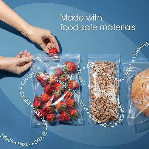 Miniatura 4 de Bolsas reutilizables, 1000unidades, con cierre