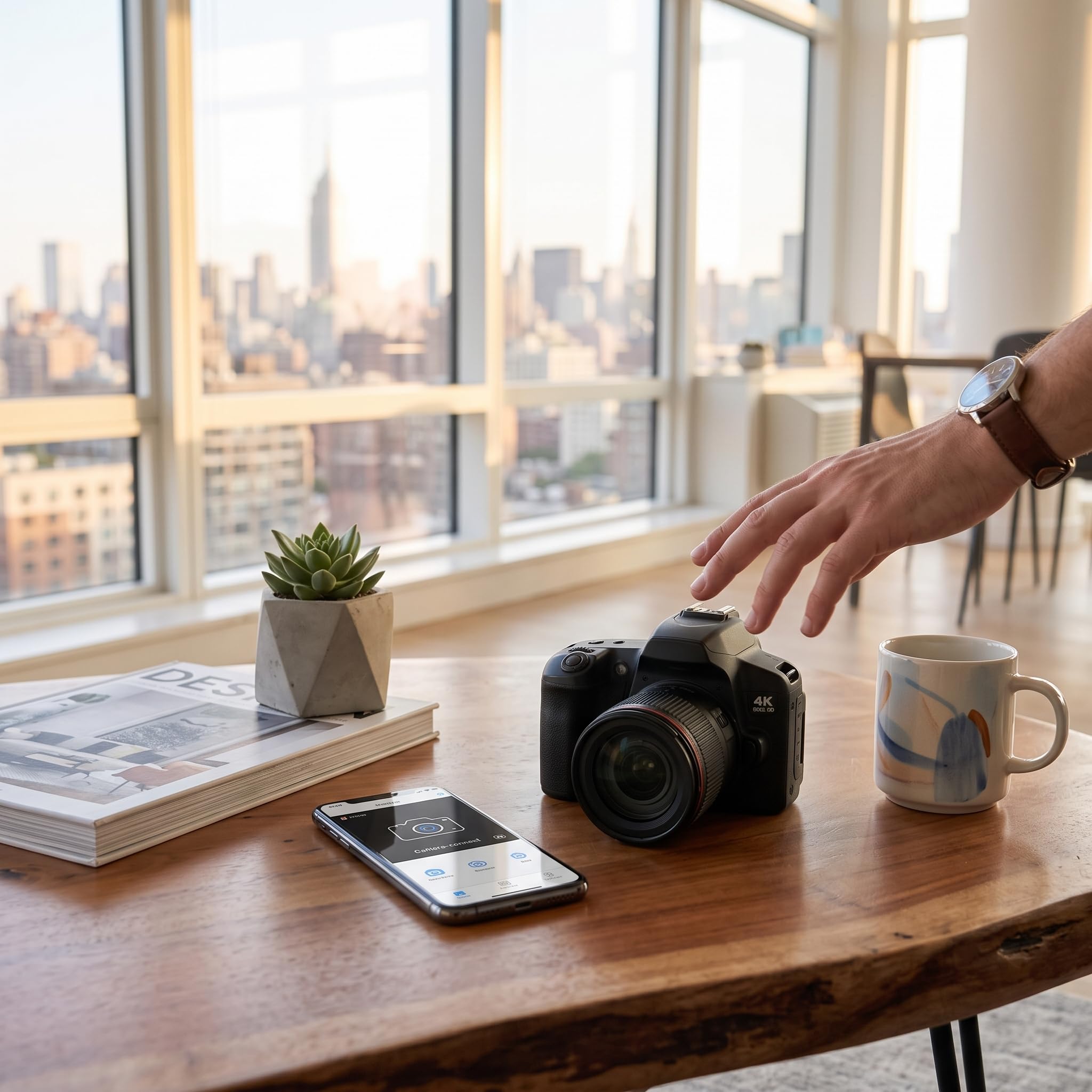 Appareil Photo Numérique 4K 64 MP, Zoom 16X WiFi Nuit