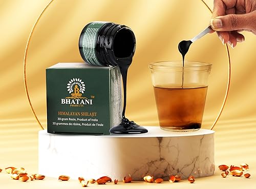 Miniatura 3 de Shilajit - Resina auténtica pura de 1.06 oz, 82% ácido fúlvico, rango Himalaya de 18000 pies. Alta calidad de grado dorado. Recién cosechado en