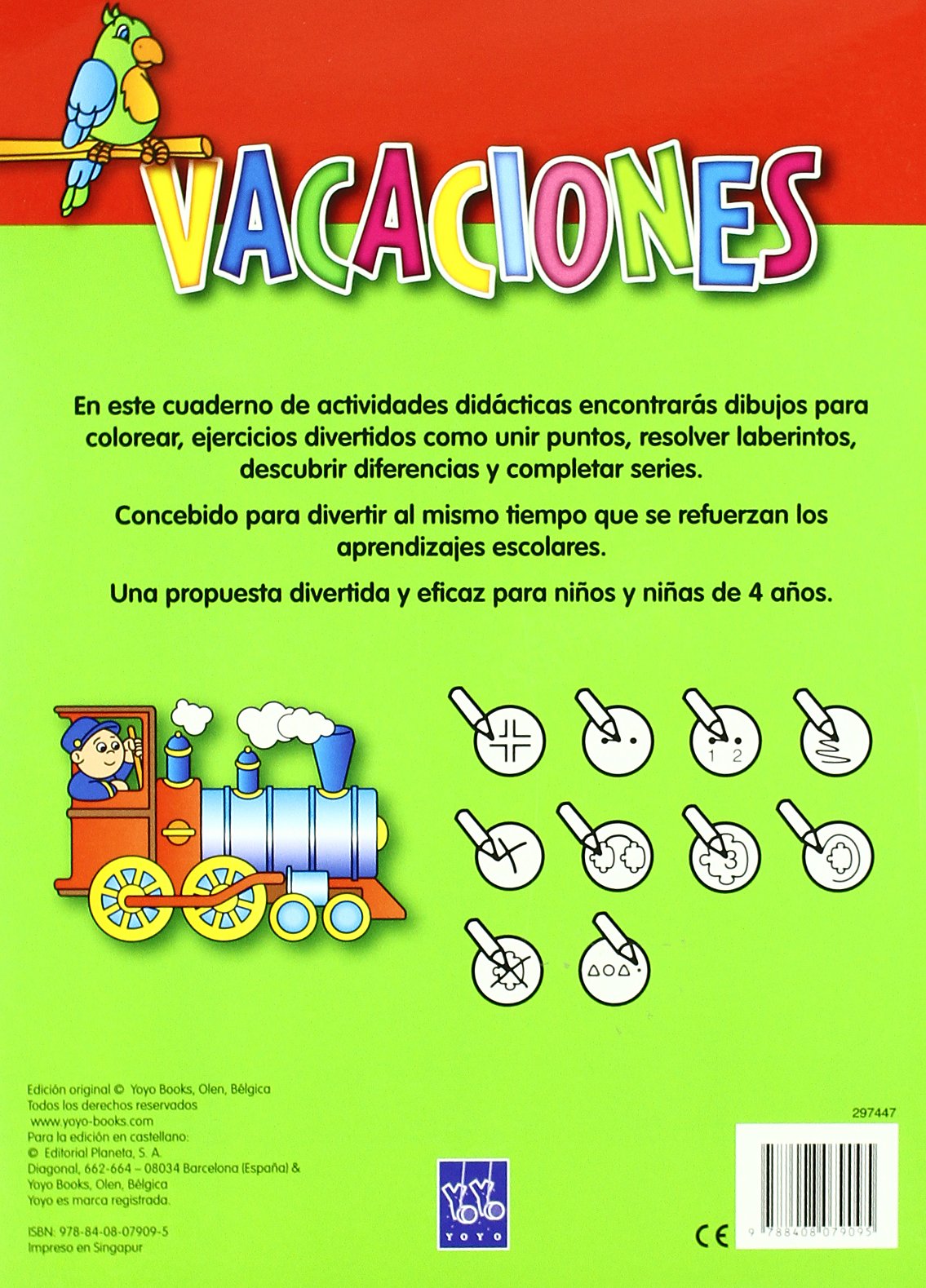Vacaciones 4 años: 1