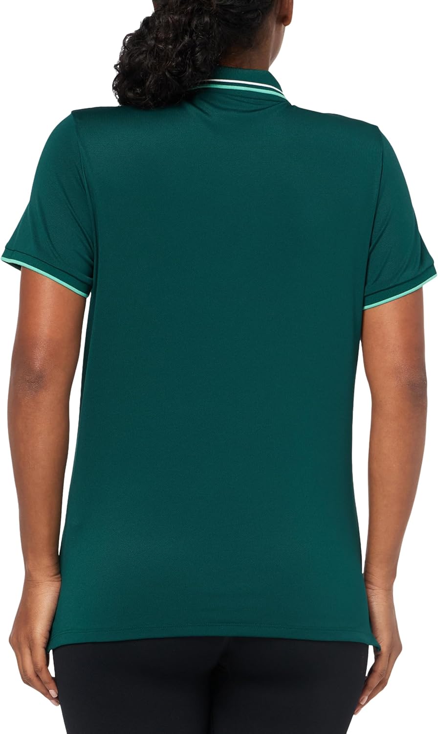 Puma Womens Pique Tipped Ss Polo - Image 2