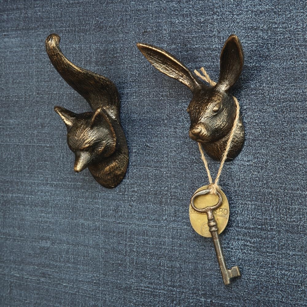 Amazon.com: Cast Iron Hare Wall Hook : Home & Kitchen