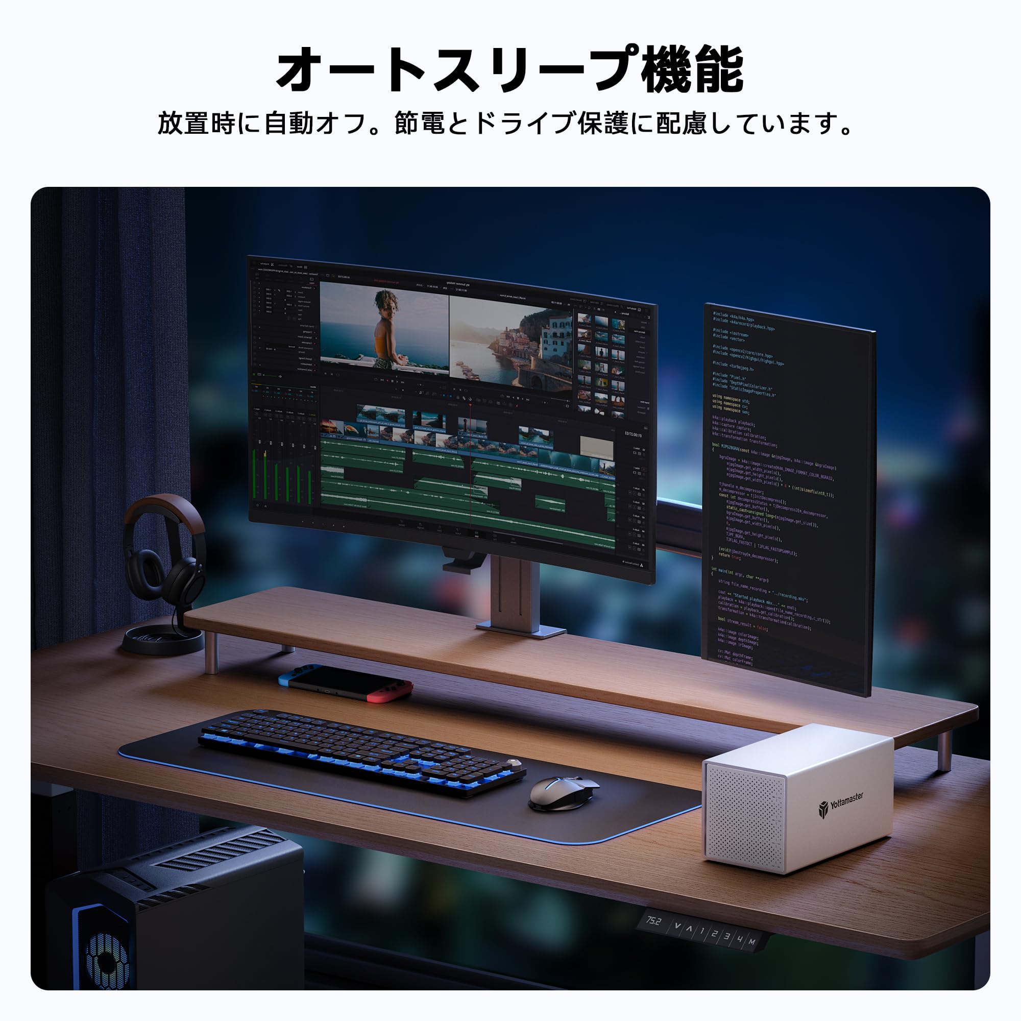 Amazon.co.jp: Yottamaster (4Bay) HDD Case 3.5 Inch USB 3.2 GEN-1