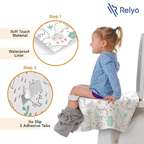 Miniatura 3 de Fundas desechables para asiento de inodoro, paquete de 20, impermeables, ideales para niños y adultos, extra grandes, envueltas individualmente para