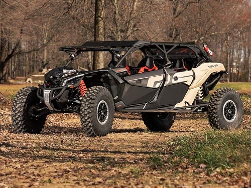 Miniatura 7 de SuperATV Manijas de puerta exteriores para Can-Am Maverick X3 | 2 asas incluidas | Negro