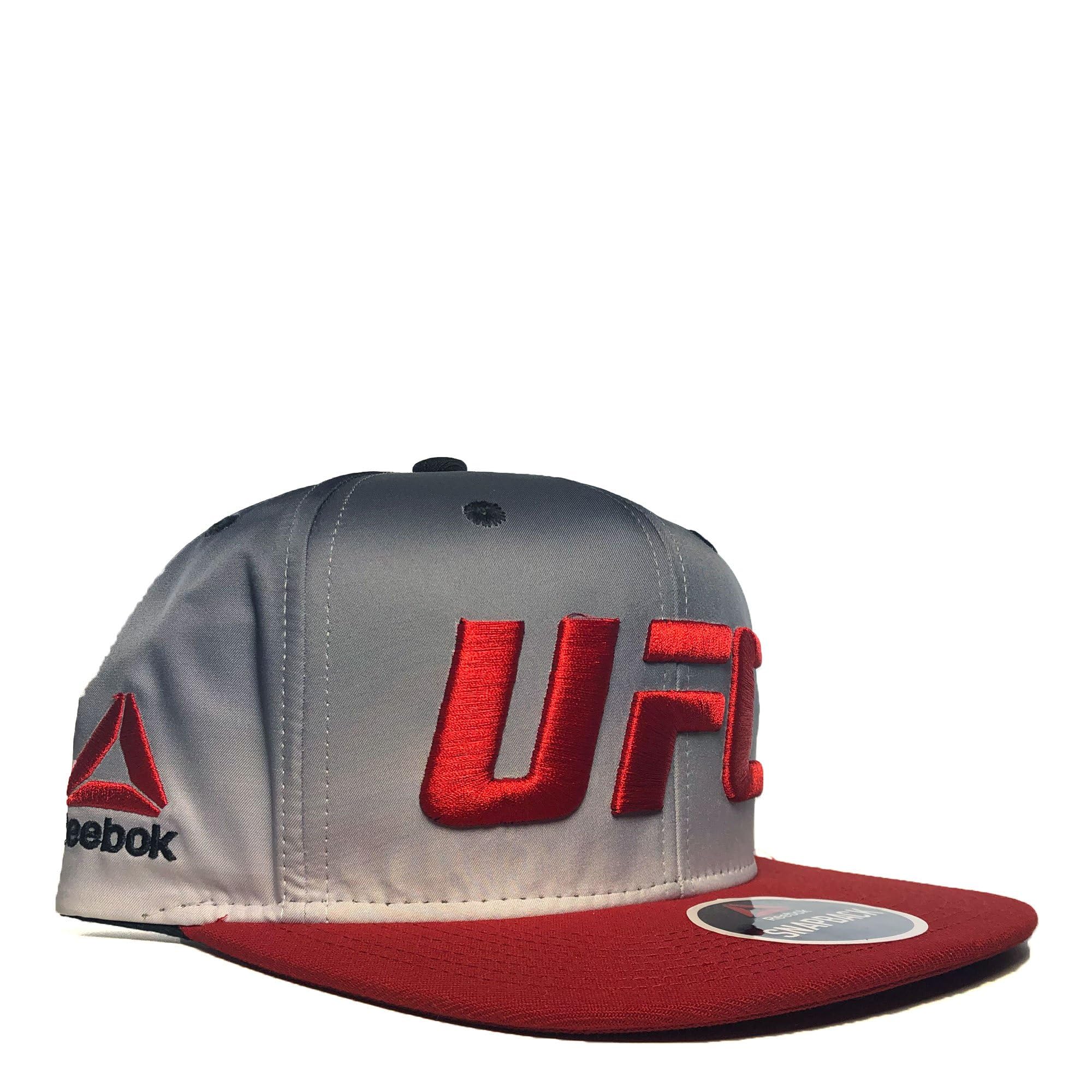 Reebok - 激レア！Reebok リーボック　UFC FLAT PEAK CAP キャップ Amazon.com: Reebok UFC Sublimated Flat Brim Snapback Hat