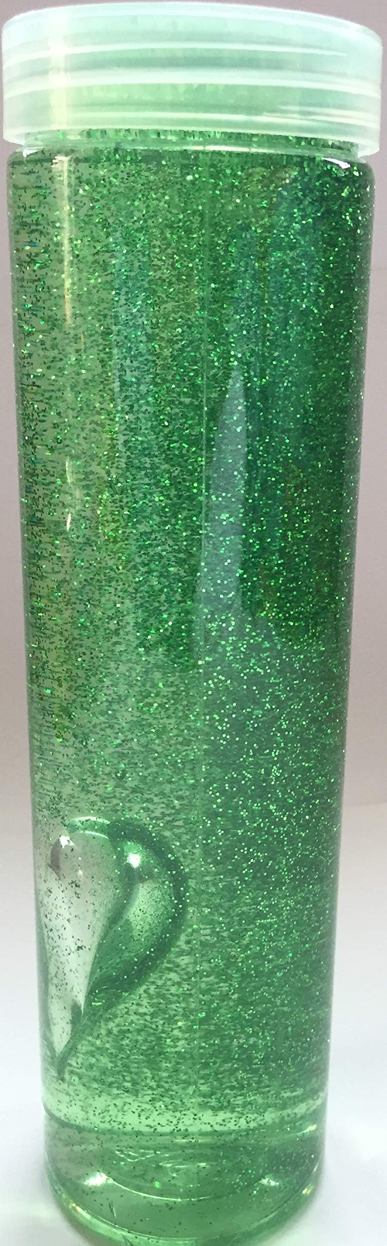 TITATO Clay Glitter Slime, Jelly Crystal Putty Mud, Clear, Above 3 years, Pack of 1