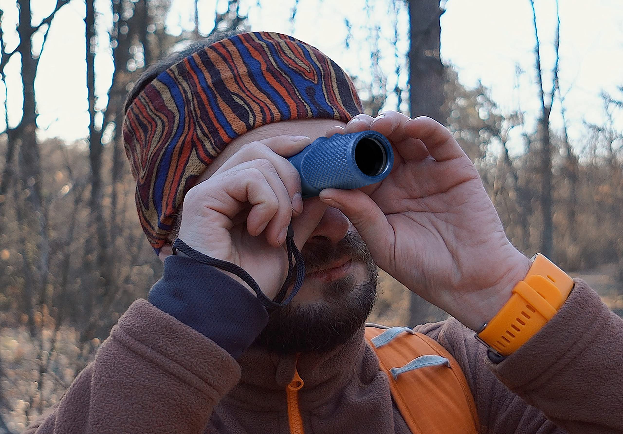 Monoculare Technaxx TX-176 10x25 - Compatto Per Escursionismo, Birdwatching