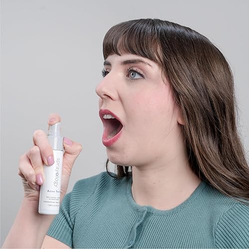 Miniatura 6 de Sprayology Tónico para el acné | Spray oral homeopático para el acné | Alivio natural del acné para una piel más clara | Medicina homeopática para