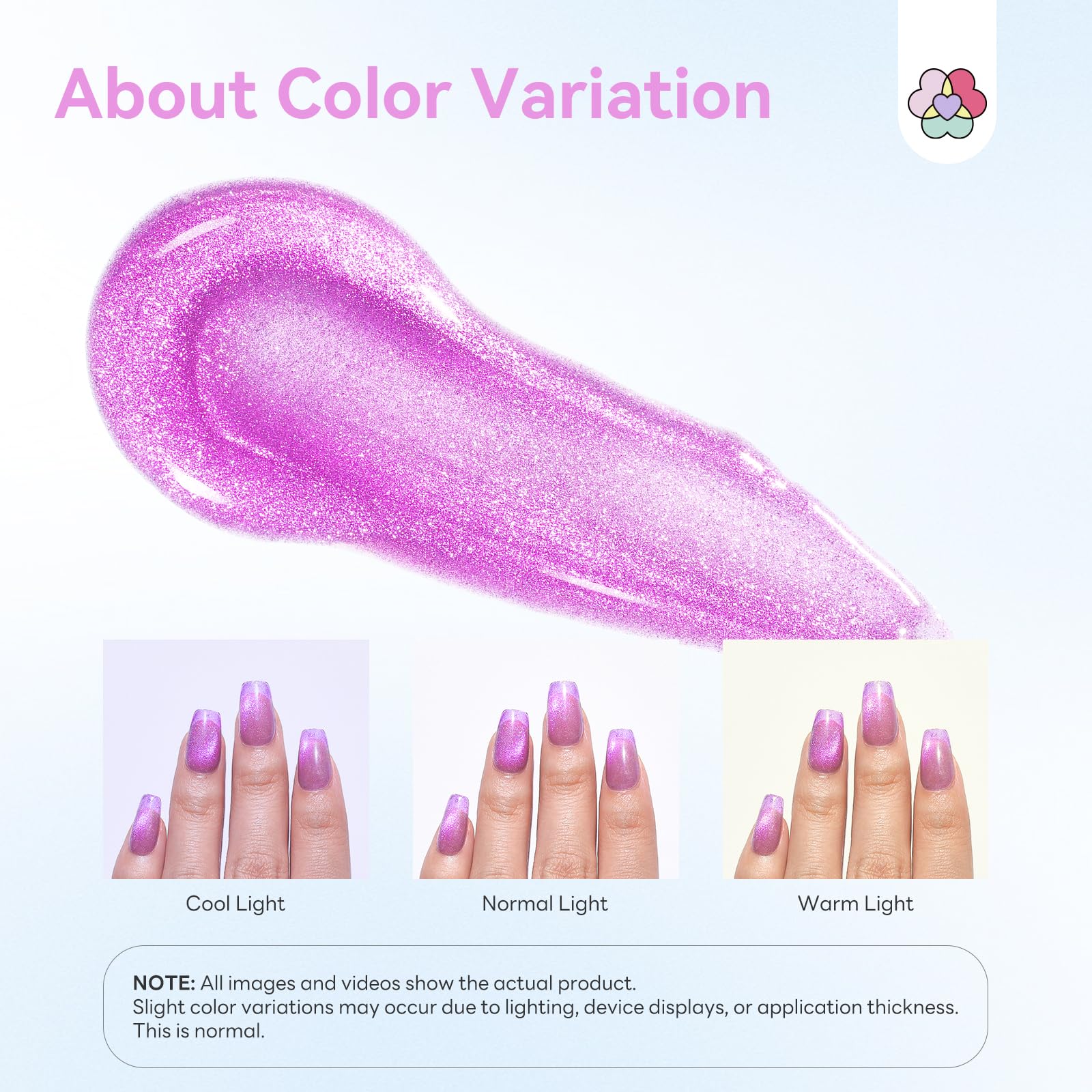 SAVILAND One Step - Set di smalti gel per unghie, 6 colori, occhi di gatto, set di smalti gel 3 in 1, con base colore e gel top coat, incluso magnete per unghie per una manicure rapida con effetto