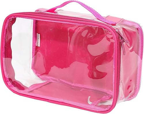 Pequeño cubo de embalaje de viaje transparentebolsa de plástico de PVC transparente para llevar en maleta, mochila o bolsa de pañalesaccesorios