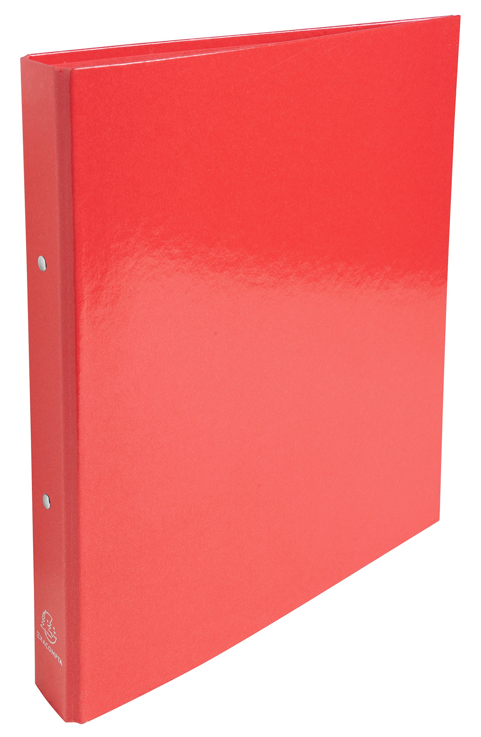 Exacompta 54929E 10er Pack Ringbuch Iderama, 320 x 240 mm, geeignet für A4-Dokumente, 2 Ringe, glänzende beschichtete Platte, 40 mm Rücken, 30 mm Ringe, farblich sortiert