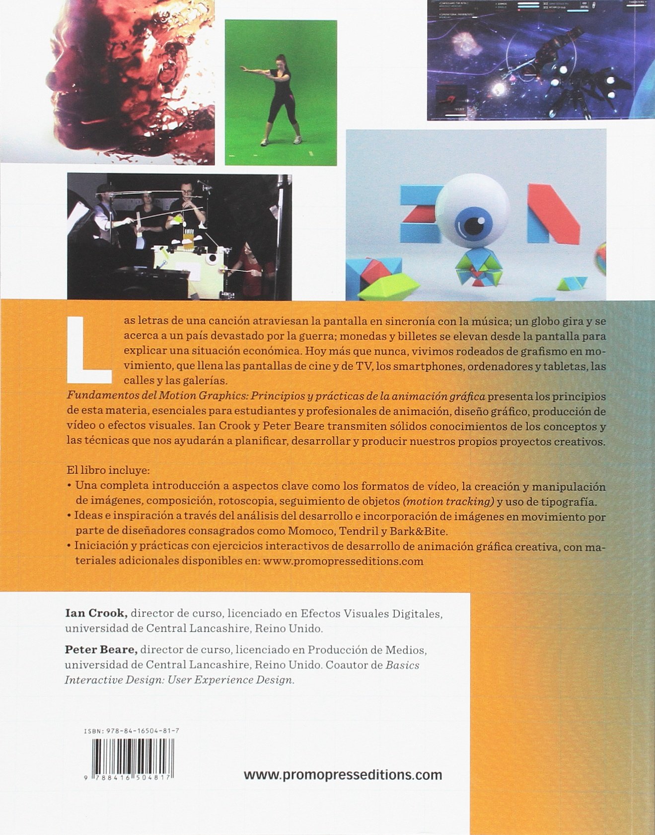 Fundamentos del motion graphics. Principios y prácticas de la animación gráfica