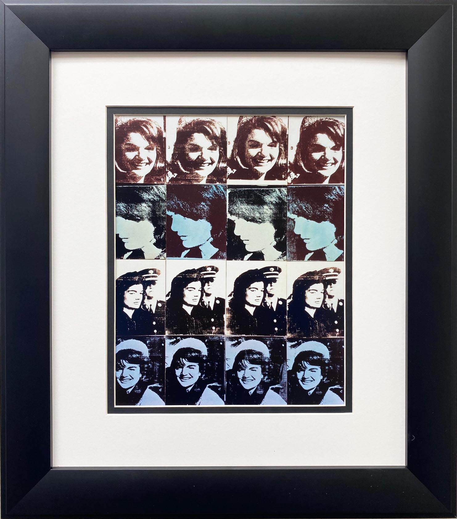 Amazon.com: Gallerygems Andy Warhol Sixteen Jackies, 1964