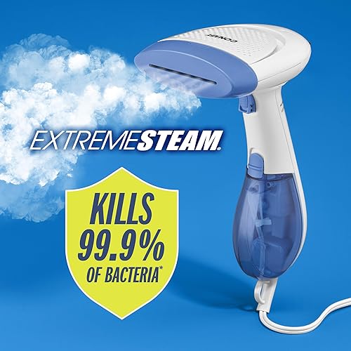 Miniatura 2 de Conair ExtremeSteam - Vaporizador de tela de mano con doble calor blancoazul