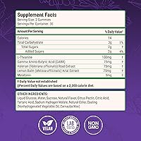 Vista 7 de Nested Naturals Luna Sleep Gummies - Gomitas de Melatonina No Formadoras de Hábito de 3mg con L-Teanina, Raíz de Valeriana, GABA y Melisa - Gomitas