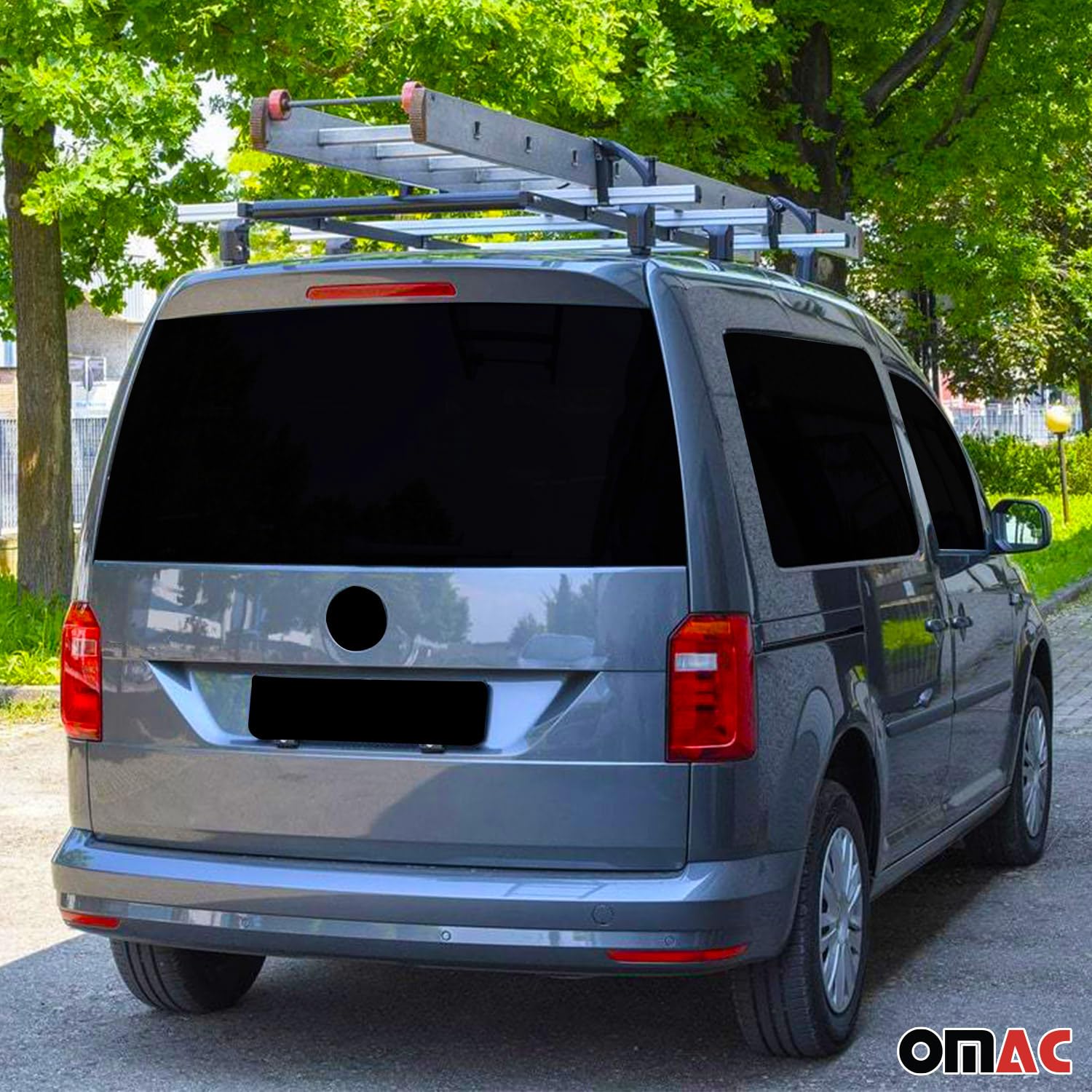 OMAC Menabo Dachträger für Ford Transit Connect 2013-2024 L1 Alu Grau | Querträger, Grundträger