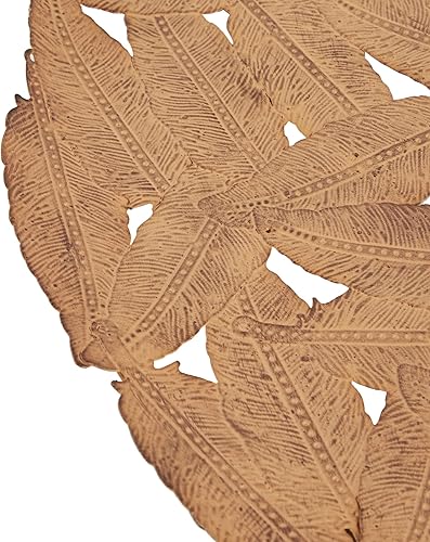 Miniatura 7 de Madison Park Rossi - Decoración de pared de metal con plumas, discos redondos de hierro pintados metálicos, pequeños, medianos y grandes, platos