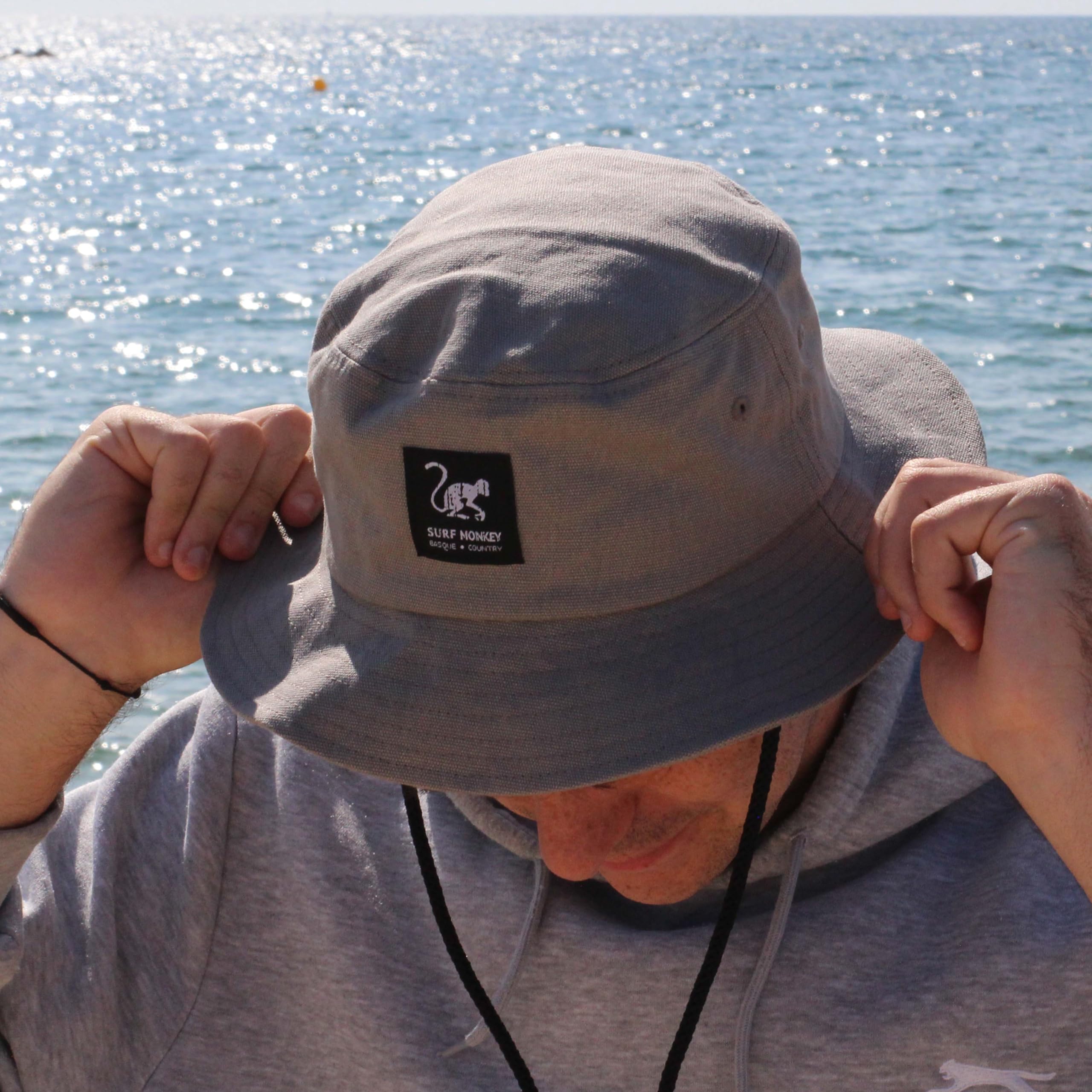 Surf Monkey Boonie Hat Gorro de Pescador Hombre/Mujer - 100% algodón