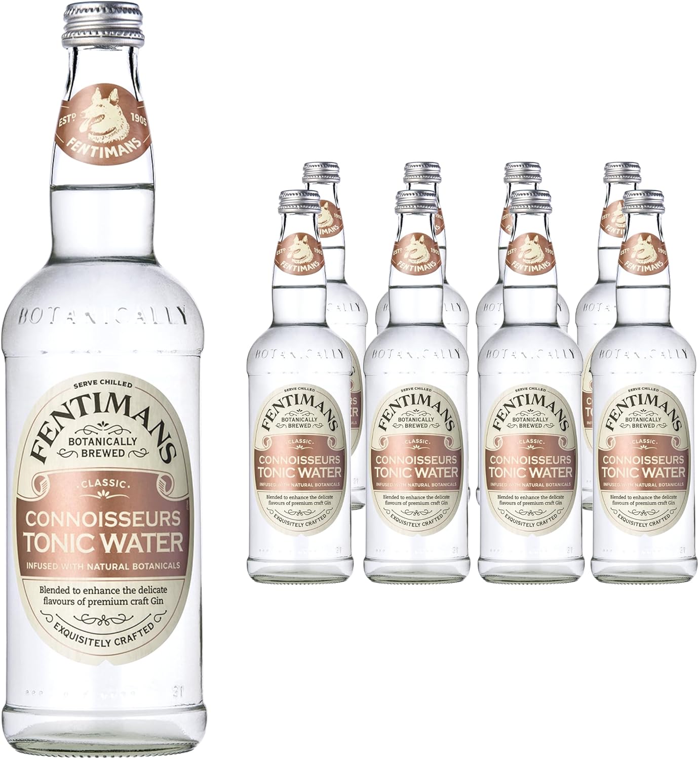 Fentimans Connoisseurs Tonic Water Botanically Brewed Water Infused with Natural Botanicals