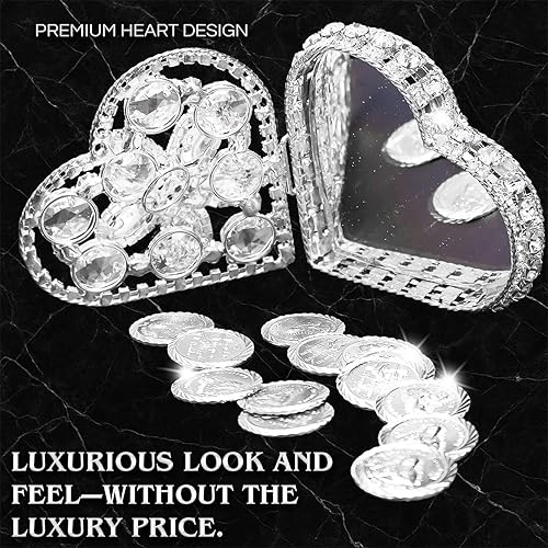 Miniatura 3 de Arras de Boda Católica con Virgen de Guadalupe - Caja de regalo con 13 monedas - Arras de boda católica