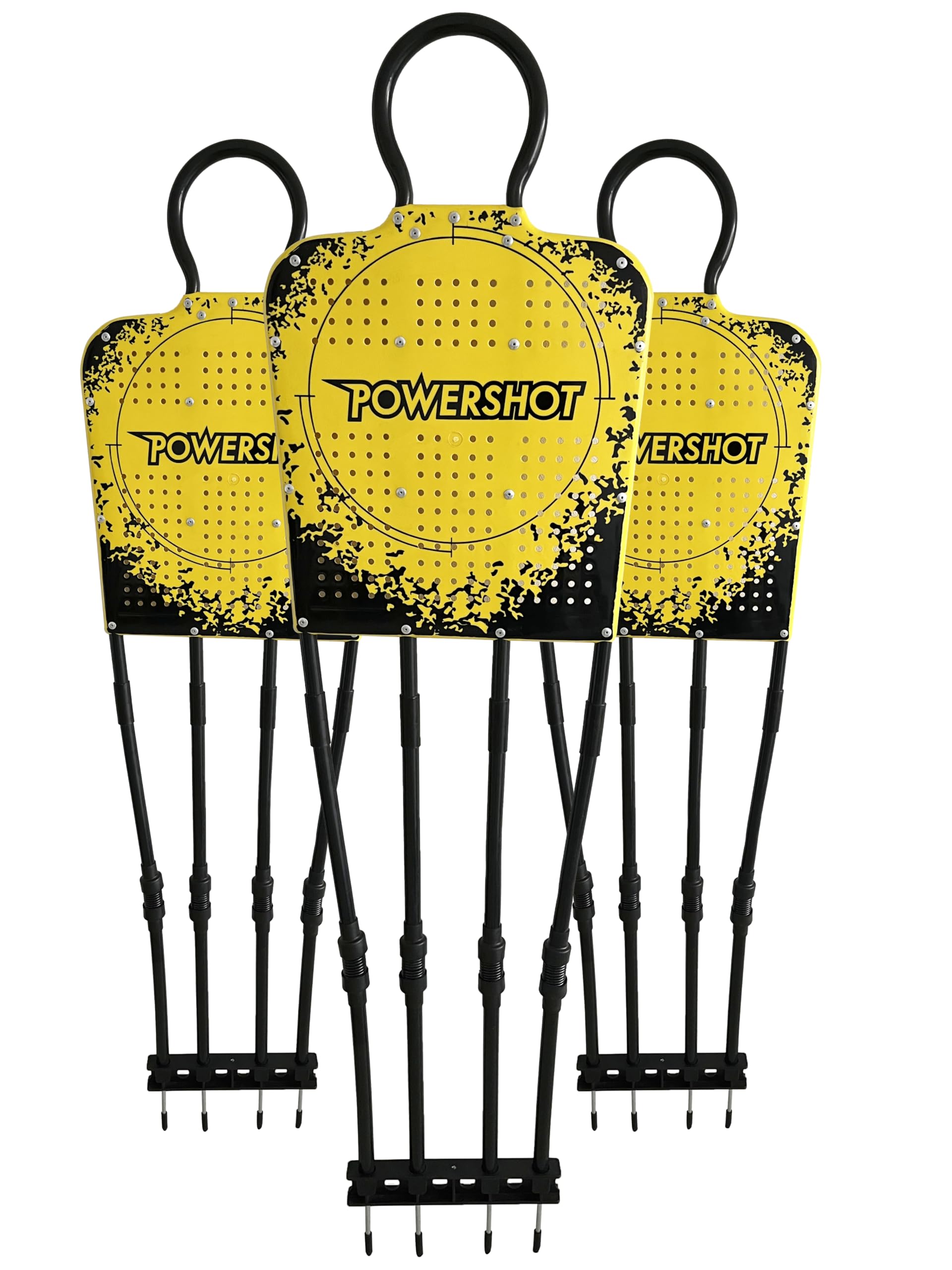 powershot® set of 3 free kick mannequins dummies for training - 4ft or 6ft size - used by national teams