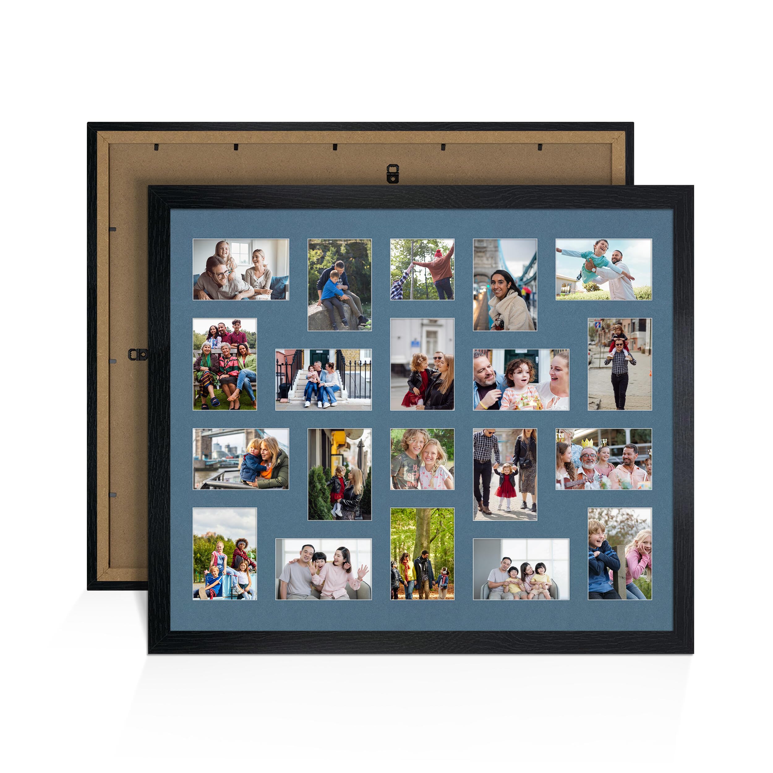 Alison Kingsgate Black 80x70cm Photo frame for multiple pictures — image 1