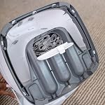 Ingenuity Baby Base 2-in-1 Booster Feeding and Floor Seat with Self-Storing Tray - Slate