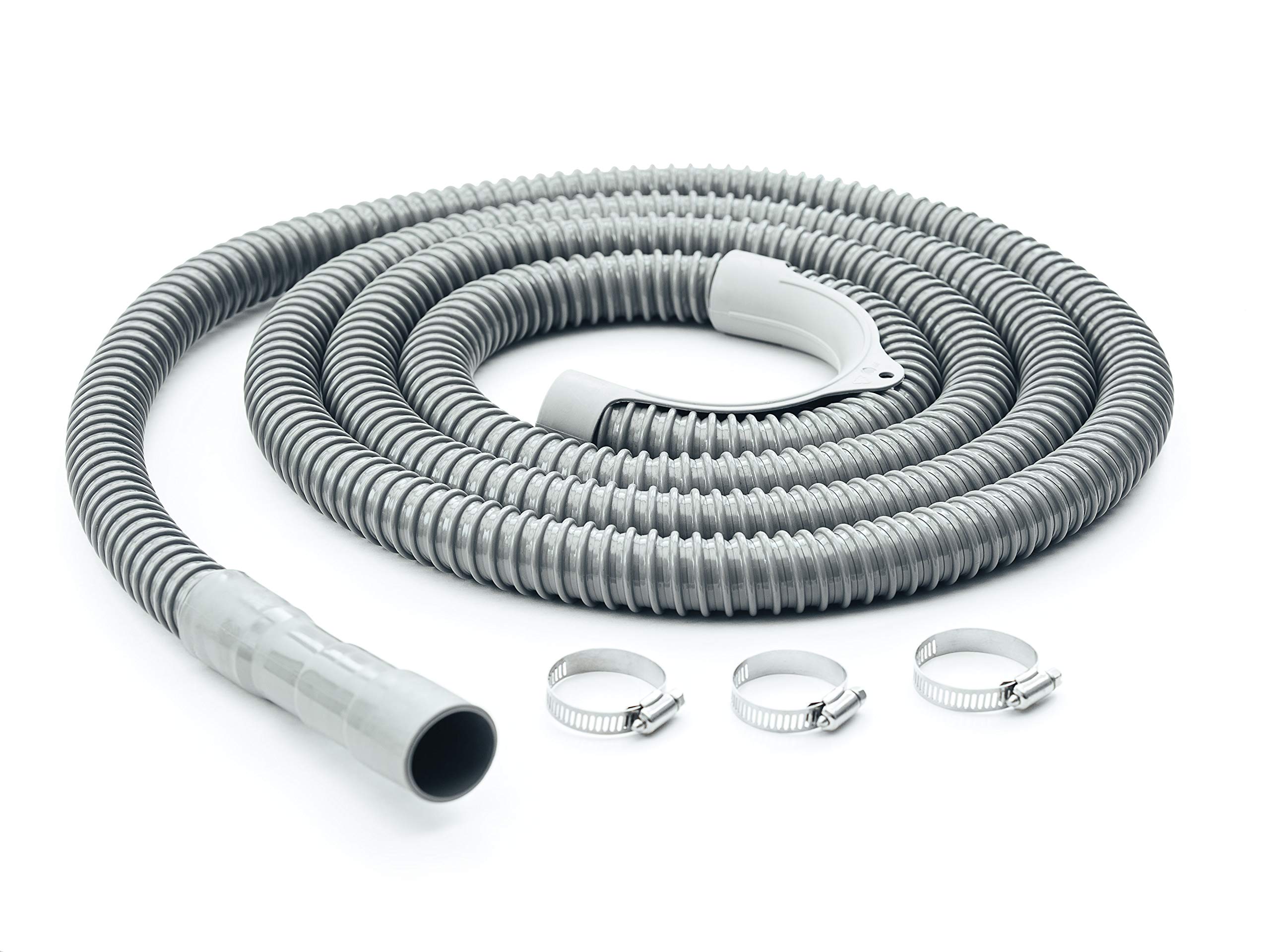 Washing Machine Drain Hose | 12 Foot | Universal Fit | Heavy Duty Discharge Hose for Washer