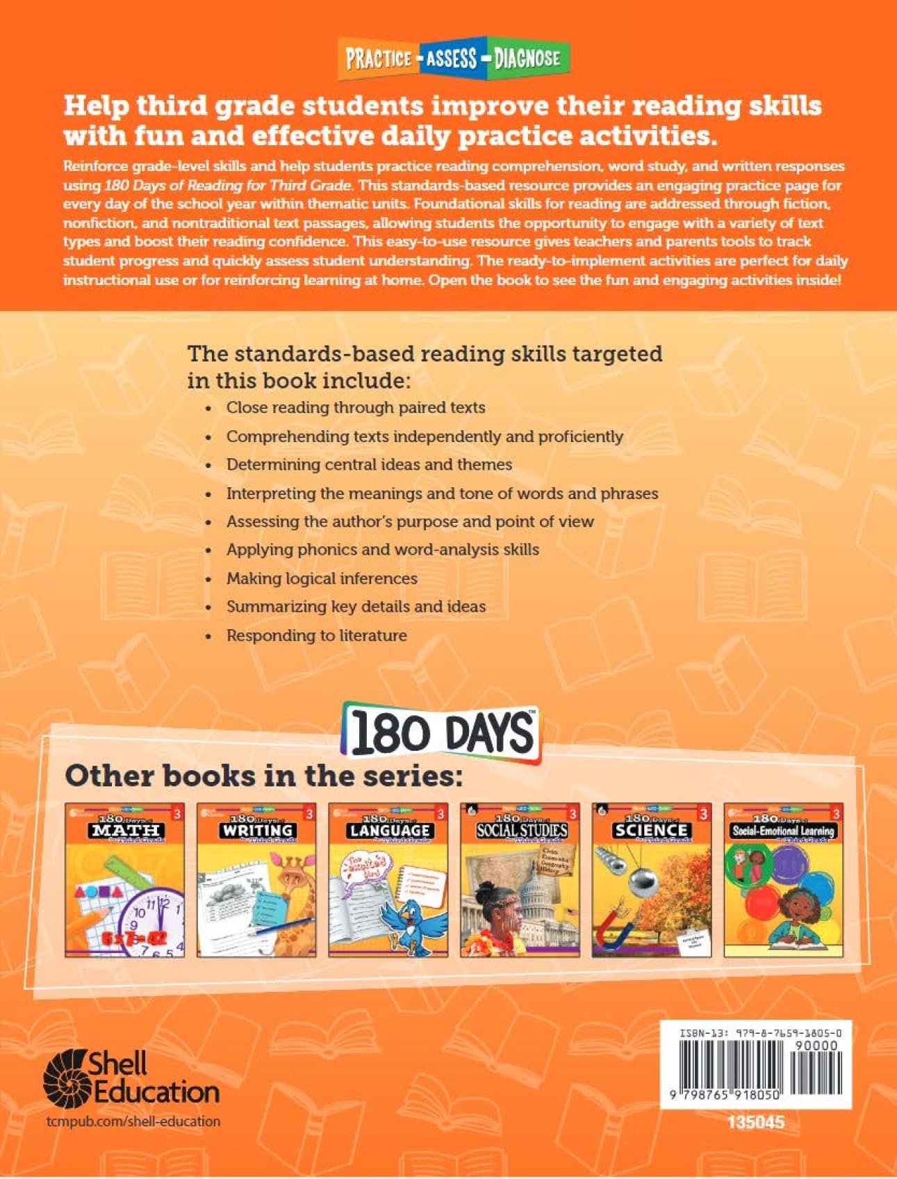 180 Days(tm): Includes Reading, Writing, and Math for 3rd Grade Practice Workbook for Classroom and Home, Cool and Fun Practice Created by Teachers (180 Days of Practice) - Image 2
