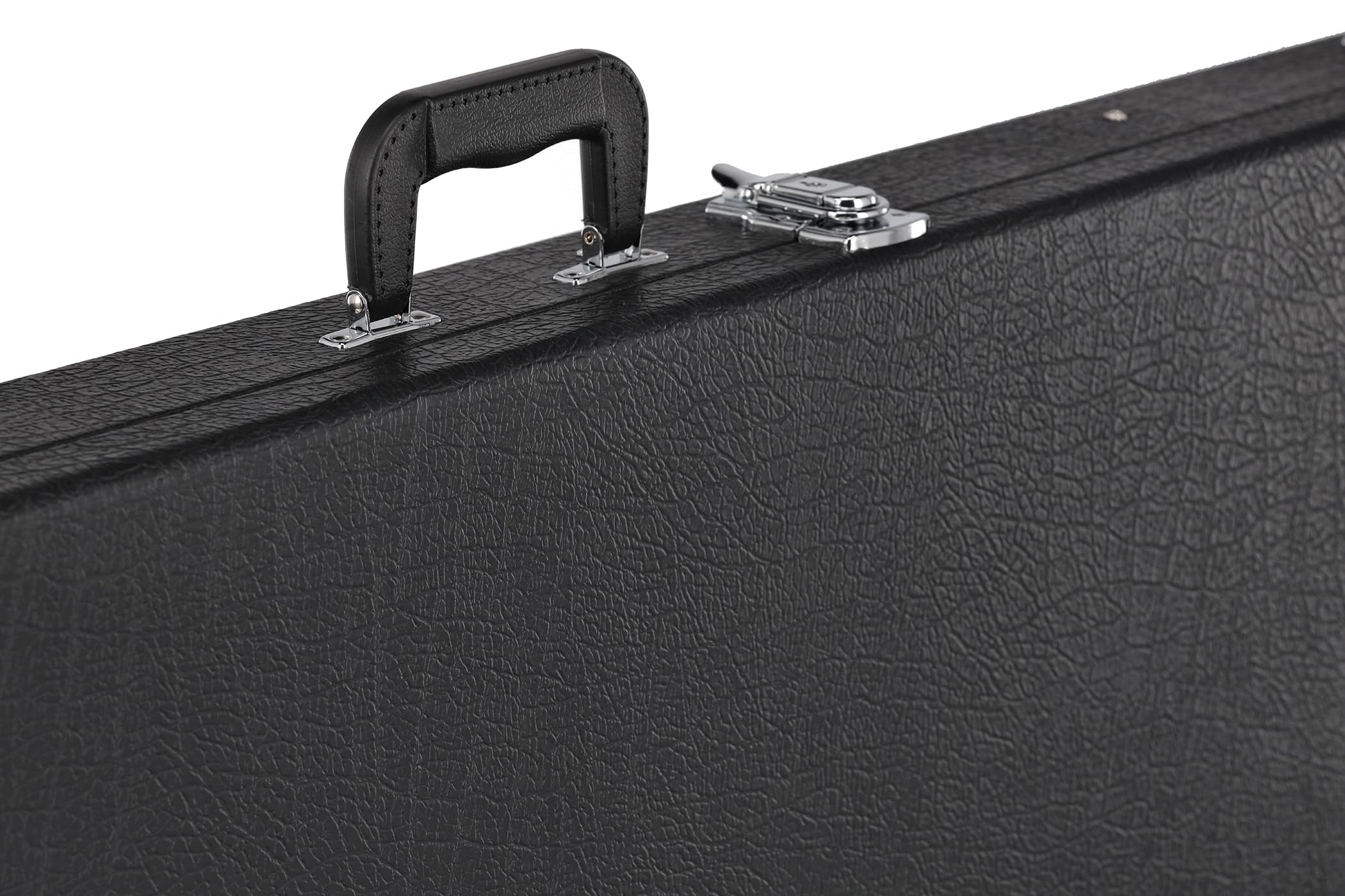 GEWA Estuche de Madera con Revestimiento de plástico Negro, Estuche para bajo eléctrico Universal