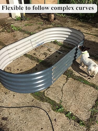 Miniatura 7 de SYOAUTO Borde grande que se adapta a bordes de 14 pulgadas, 16 pies (16.4 ft), moldura de borde de goma negra para barcos