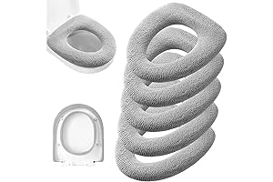 Legigo Toilet Seat Cushion 5-Pack for Warmer, Softer Bathroom Experience
