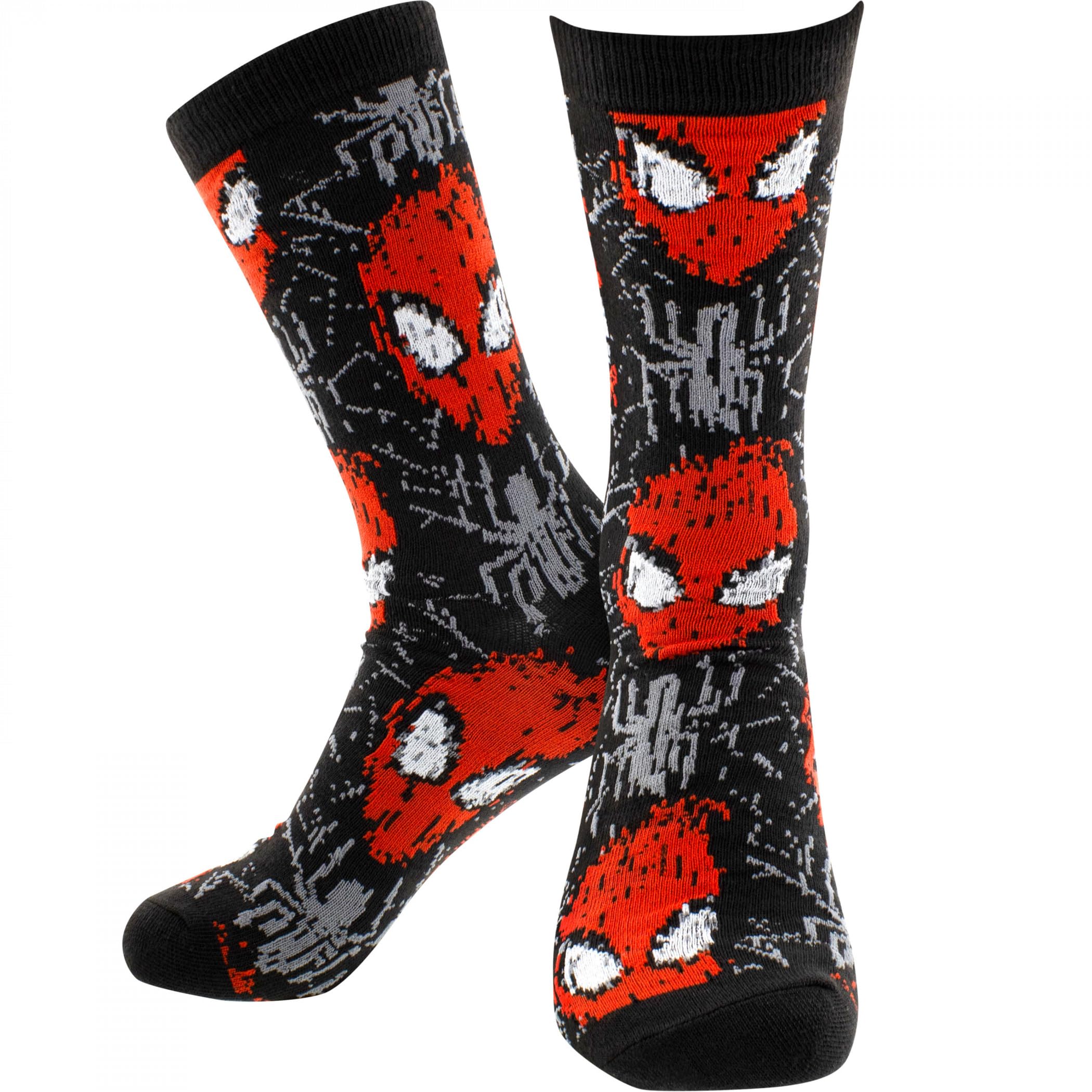 Berkshire Fashions Spider-Man Masks and Spiders Crew Socks