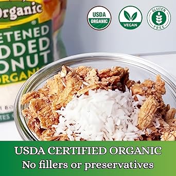 Let's Do Organic, Shredded Coconut, 8 oz