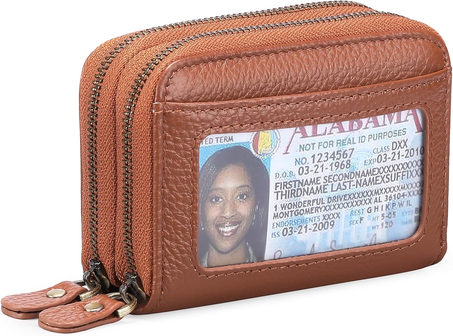 Small Genuine Leather Wallet for Women,RFID BLOCKINg Credit Card Holder