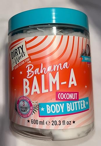 Dirty Works Bahama BALM-A Mantequilla corporal de coco