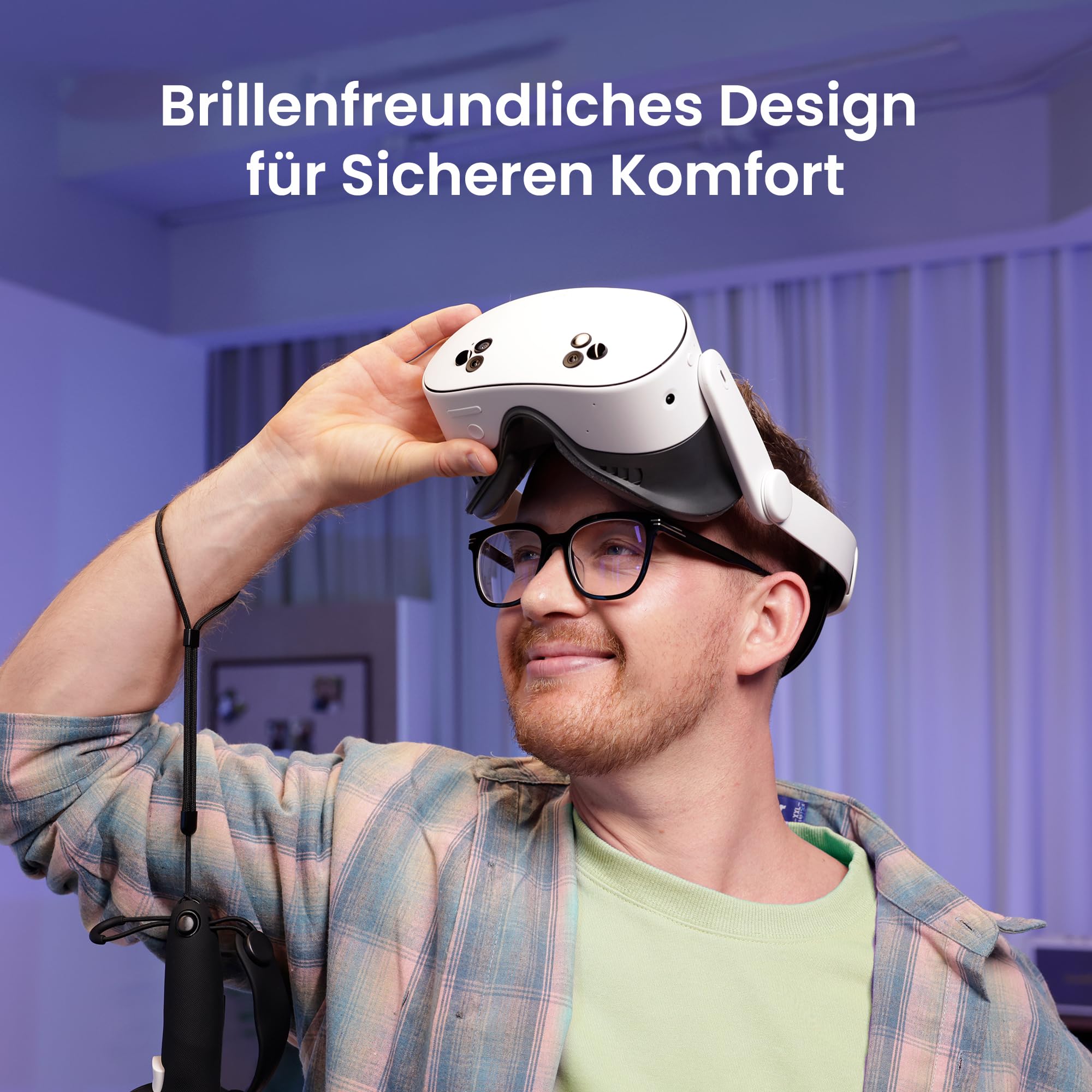 KIWI design V4 Face Cover,2 Facial Interface Pad Kompatibel mit Meta Quest 3S, Nicht Kompatibel mit Meta Quest 3