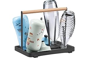 D&D Living® Water Bottle Drying Rack for 6 Bottles