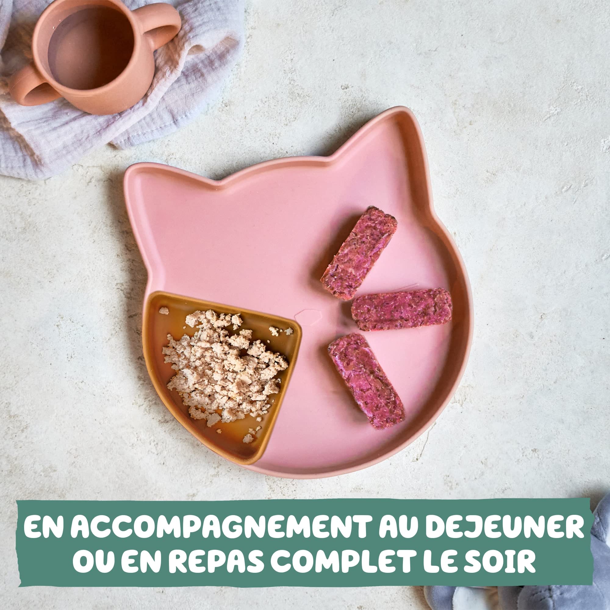 Yooji - Bâtonnets à manger-main betterave & quinoa bio – 15 repas bébé DME dès 12 mois - Lot 5x225g