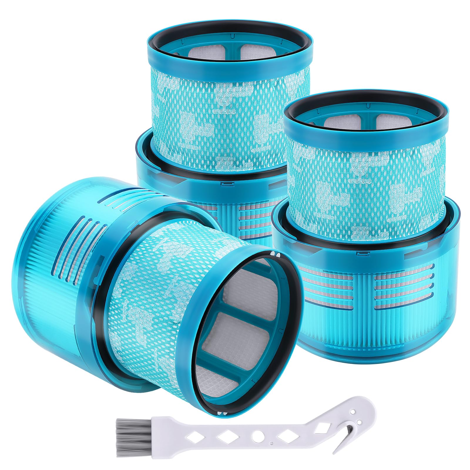 Paquete de 3 filtros Gen5 de repuesto compatibles con Dyson Gen5 Detect Absolute, Gen5 Outsize Absolute, Gen5 Detect aspiradora inalámbrica