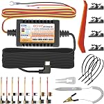 ROVE Kit de fils durs Dash Cam avec USB-C Port pour R2-4K, R2-4K PRO, R2-4K Dual, et R3 Modèles de caméras Dash, 24Hr Kit de surveillance de stationnement avec protection basse tension